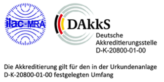 Logo DAkkS Akkreditierung